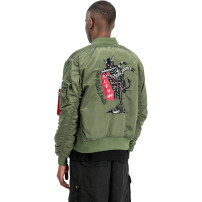 Alpha Industries MA-1 Black Devils Bomber Jacket