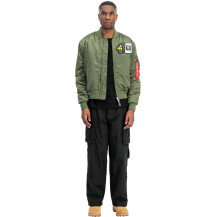 Alpha Industries MA-1 Black Devils Bomber Jacket