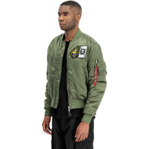 Alpha Industries MA-1 Black Devils Bomber Jacket