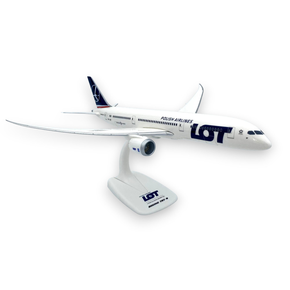 Macheta PPC Boeing 787-9 LOT Polish SP-LSF Scara 1:200