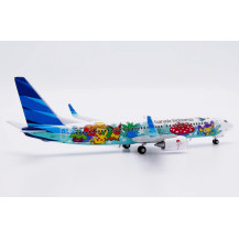 JC Wings Boeing 737-800 Garuda Indonesia "Pokemon" PK-GMU Scale 1:400 Aircraft Model
