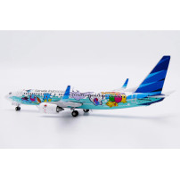 JC Wings Boeing 737-800 Garuda Indonesia "Pokemon" PK-GMU Scale 1:400 Aircraft Model