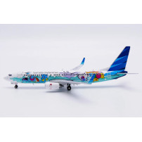 JC Wings Boeing 737-800 Garuda Indonesia "Pokemon" PK-GMU Scale 1:400 Aircraft Model