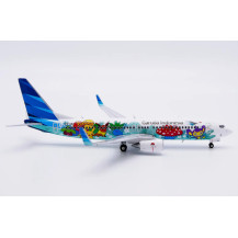JC Wings Boeing 737-800 Garuda Indonesia "Pokemon" PK-GMU Scale 1:400 Aircraft Model