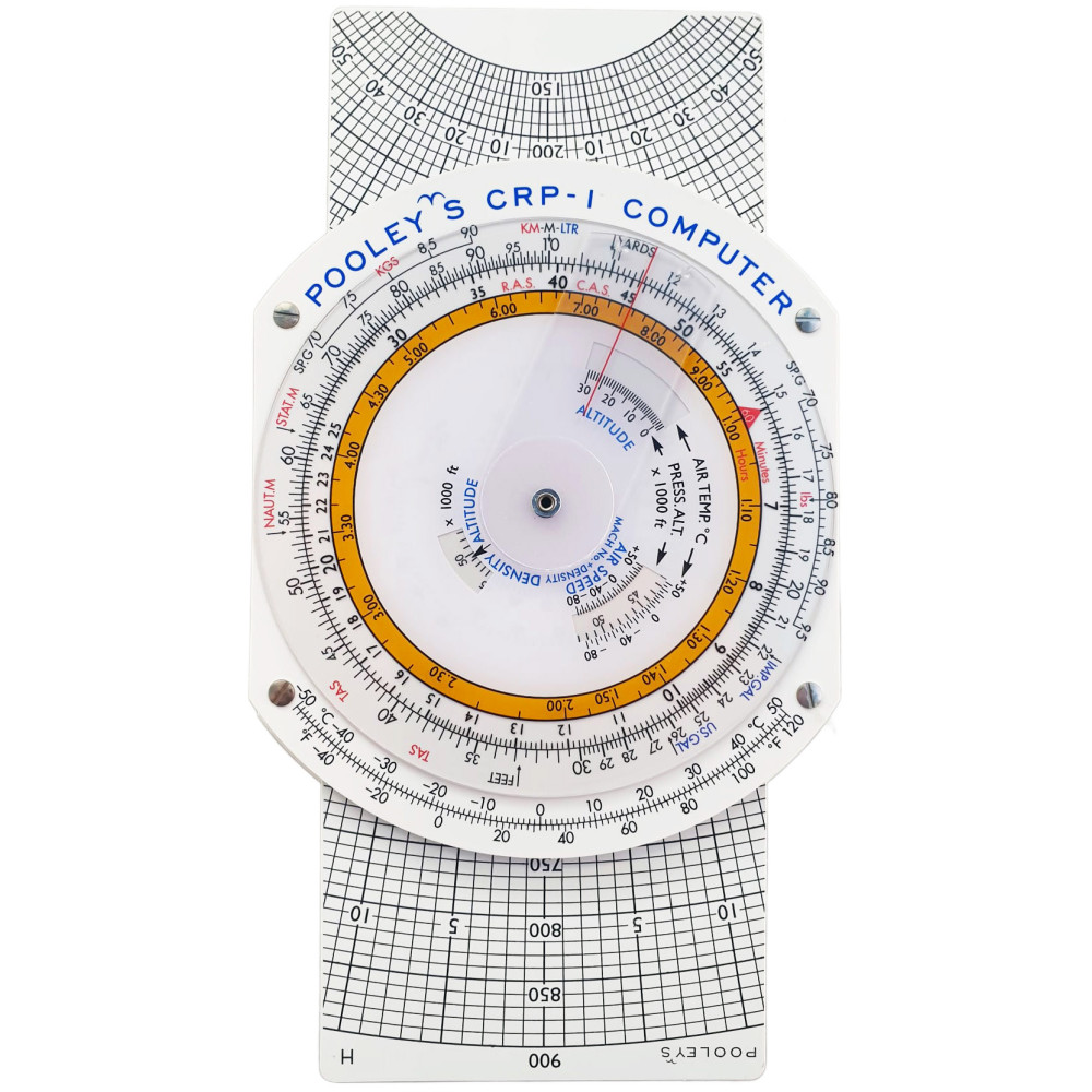 Pooleys CRP-1W Flight Computer with Windarm