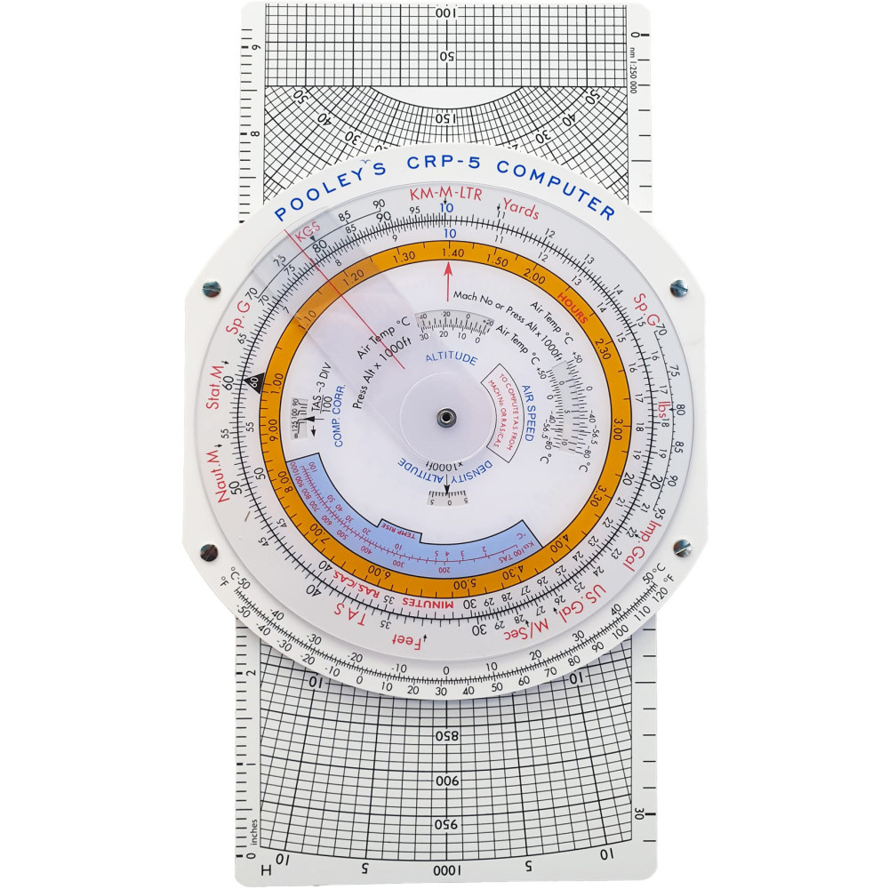 Pooleys CRP-5W Flight Computer with Windarm