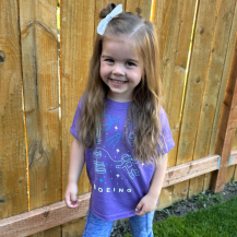 Boeing Space Doodle Toddler T-Shirt
