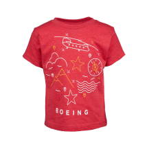 Tricou pentru copii Boeing Defense Doodle