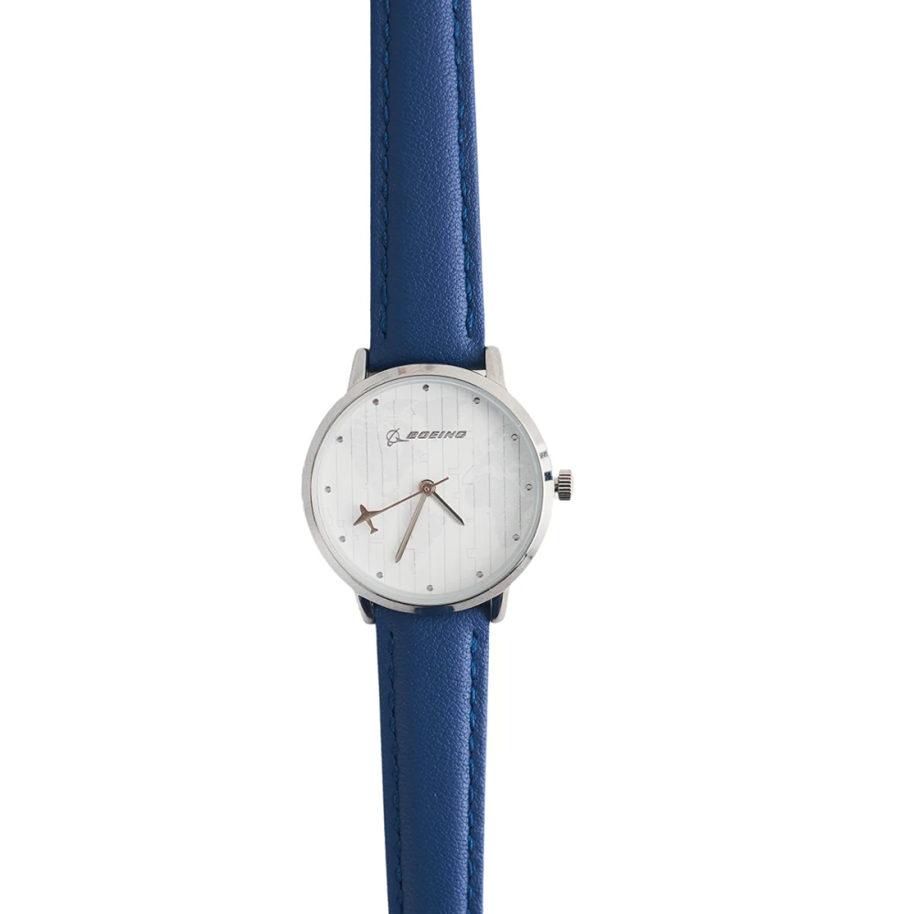 Boeing Women's Rotating Watch White Dial