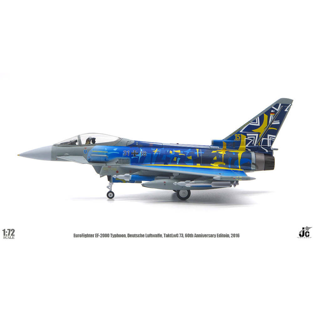 JC Wings Eurofighter EF-2000 Typhoon Luftwaffe 1:72 Aircraft model
