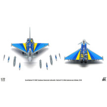 Macheta JC Wings Eurofighter EF-2000 Typhoon Luftwaffe  Scara 1:72