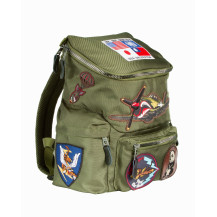 TOP GUN® FLYING TIGERS BACKPACK WITH PATCHES