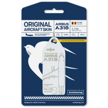 Aviationtag Tarom Airbus A318 - YR-ASA