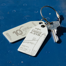 Aviationtag Tarom Airbus A318 - YR-ASA