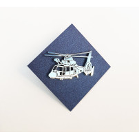 Badge pin helicopter AS-565MB Panther