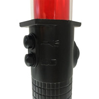 Red LED Lighted Safety Marshalling Wand - 29 cm