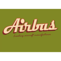 Tricou Airbus V-neck "Leading Aircraft Manufacturer"