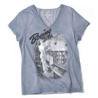 Tricou Boeing Rosie the Riveter V-Neck Dama