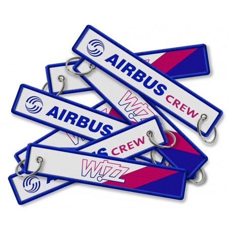 Breloc brodat Wizzair -...