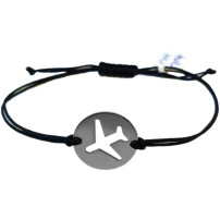 Plane Coin Bracelet