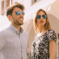 Ochelari de soare Randolph Concorde Matte Chrome