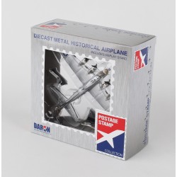 Macheta Postage Stamp Boeing B-17 Flying Fortress U.S. Army Air Forces USAAF "Liberty Belle" Scare 1:155