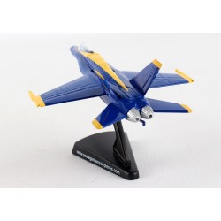 Macheta Postage Stamp McDonnell Douglas F/A-18C Hornet U.S. Air Force USAF "Blue Angels" Scara 1:150