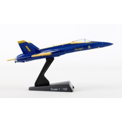 Macheta Postage Stamp McDonnell Douglas F/A-18C Hornet U.S. Air Force USAF "Blue Angels" Scara 1:150