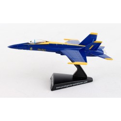 Macheta Postage Stamp McDonnell Douglas F/A-18C Hornet U.S. Air Force USAF "Blue Angels" Scara 1:150