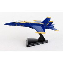 Macheta Postage Stamp McDonnell Douglas F/A-18C Hornet U.S. Air Force USAF "Blue Angels" Scara 1:150
