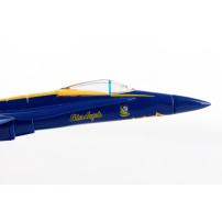 Macheta Postage Stamp McDonnell Douglas F/A-18C Hornet U.S. Air Force USAF "Blue Angels" Scara 1:150