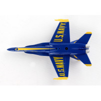 Macheta Postage Stamp McDonnell Douglas F/A-18C Hornet U.S. Air Force USAF "Blue Angels" Scara 1:150