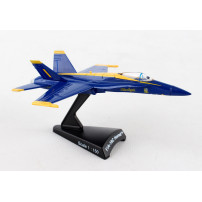 Macheta Postage Stamp McDonnell Douglas F/A-18C Hornet U.S. Air Force USAF "Blue Angels" Scara 1:150