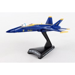 Macheta Postage Stamp McDonnell Douglas F/A-18C Hornet U.S. Air Force USAF "Blue Angels" Scara 1:150