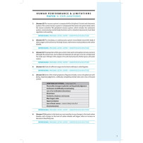 Exam 7 - Q&A Human Performance & Limitations Examination Preparation