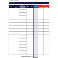 EASA Part-FCL LAPL (A) Syllabus & Student Record of Training