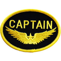 CAPTAIN Embroidered Patch